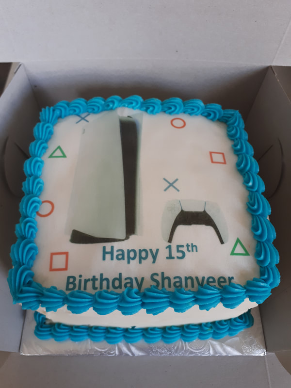 X-box cake