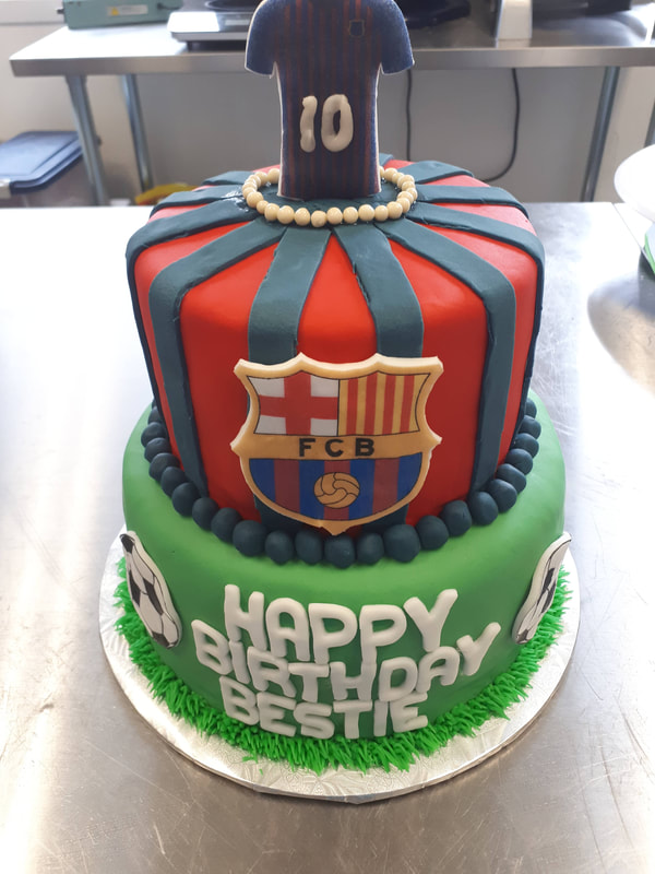 Football Club Barcelona cake