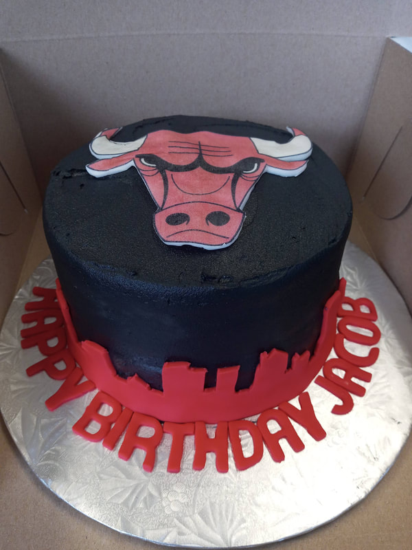 Chicago Bulls cake