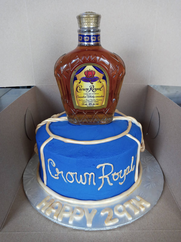 Crown Royal cake