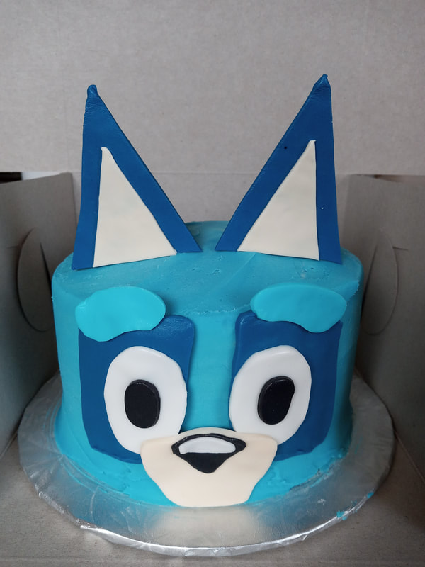 Bluey cake