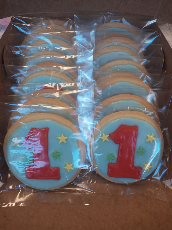First birthday cookies