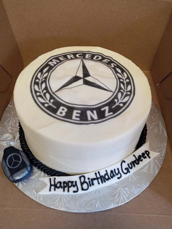 Mercedes Benz cake