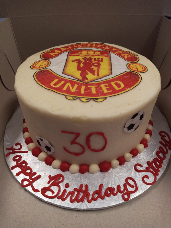 Manchester United Football Club cake