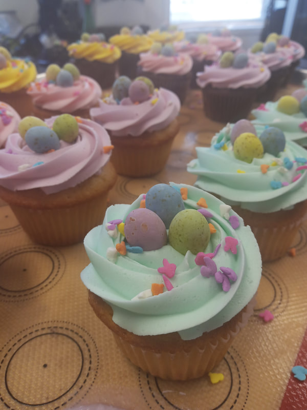 Mini Egg cupcakes