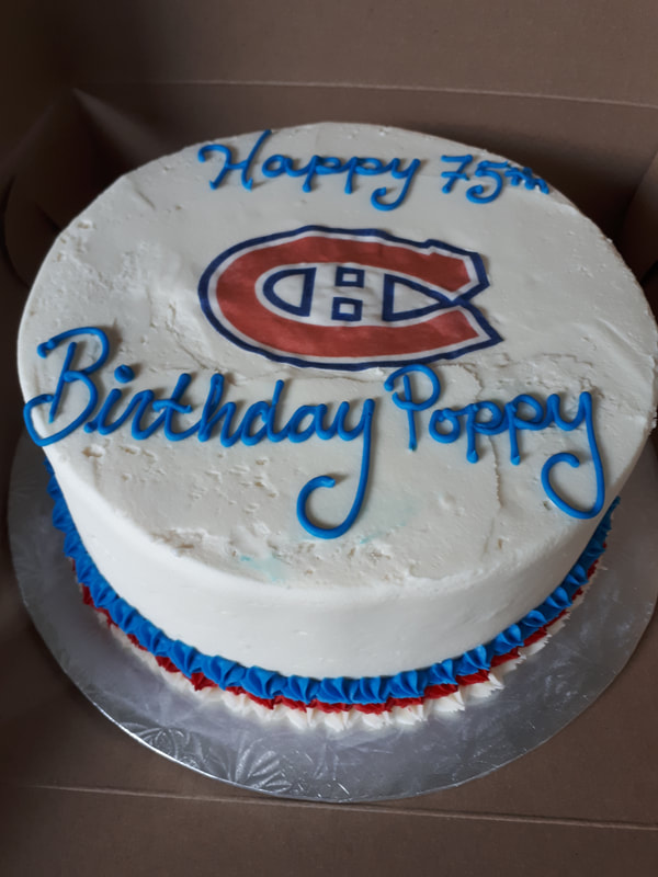 Monteal Canadiens cake